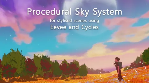 Procedural Sky System - Blender addons
