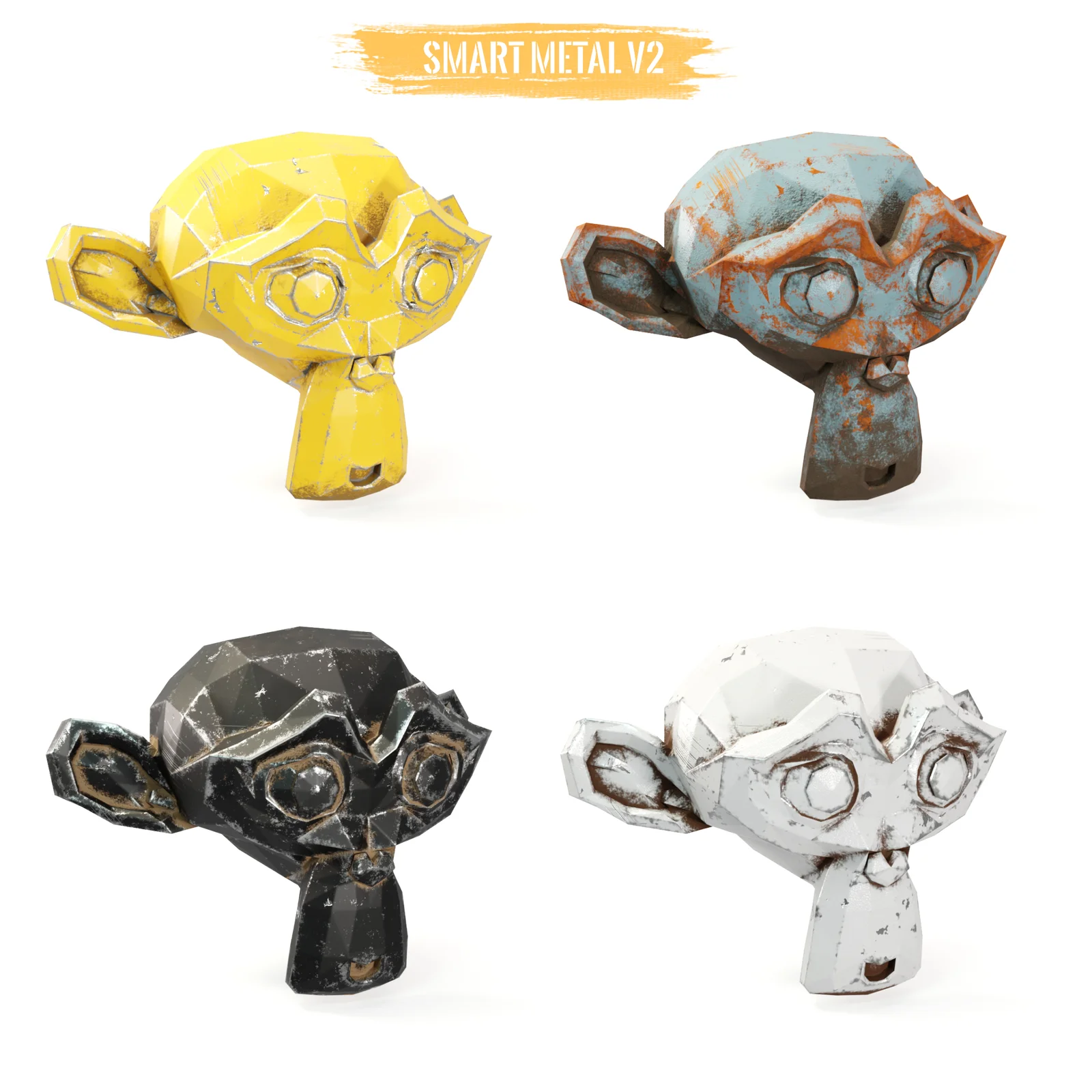 Procedural Smart Metal v2 screenshot 2