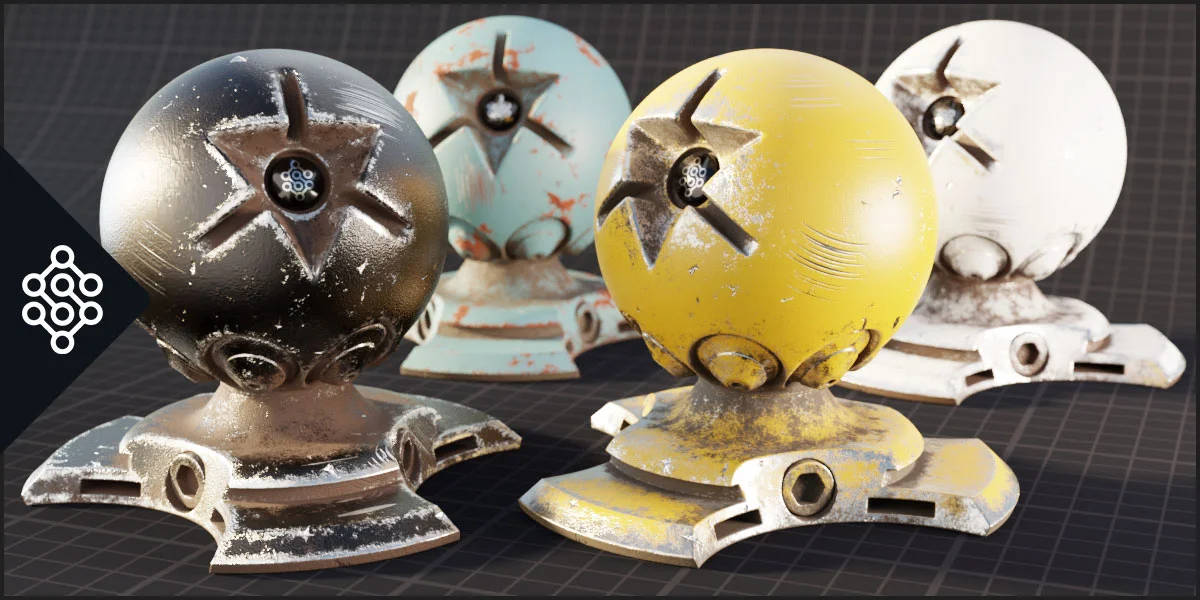 Procedural Smart Metal v2 screenshot 3