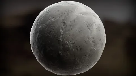 Procedural Smooth Rock - Blender shaders