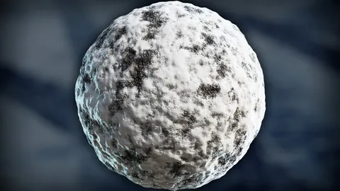 Procedural Snowy Ground - Blender shaders