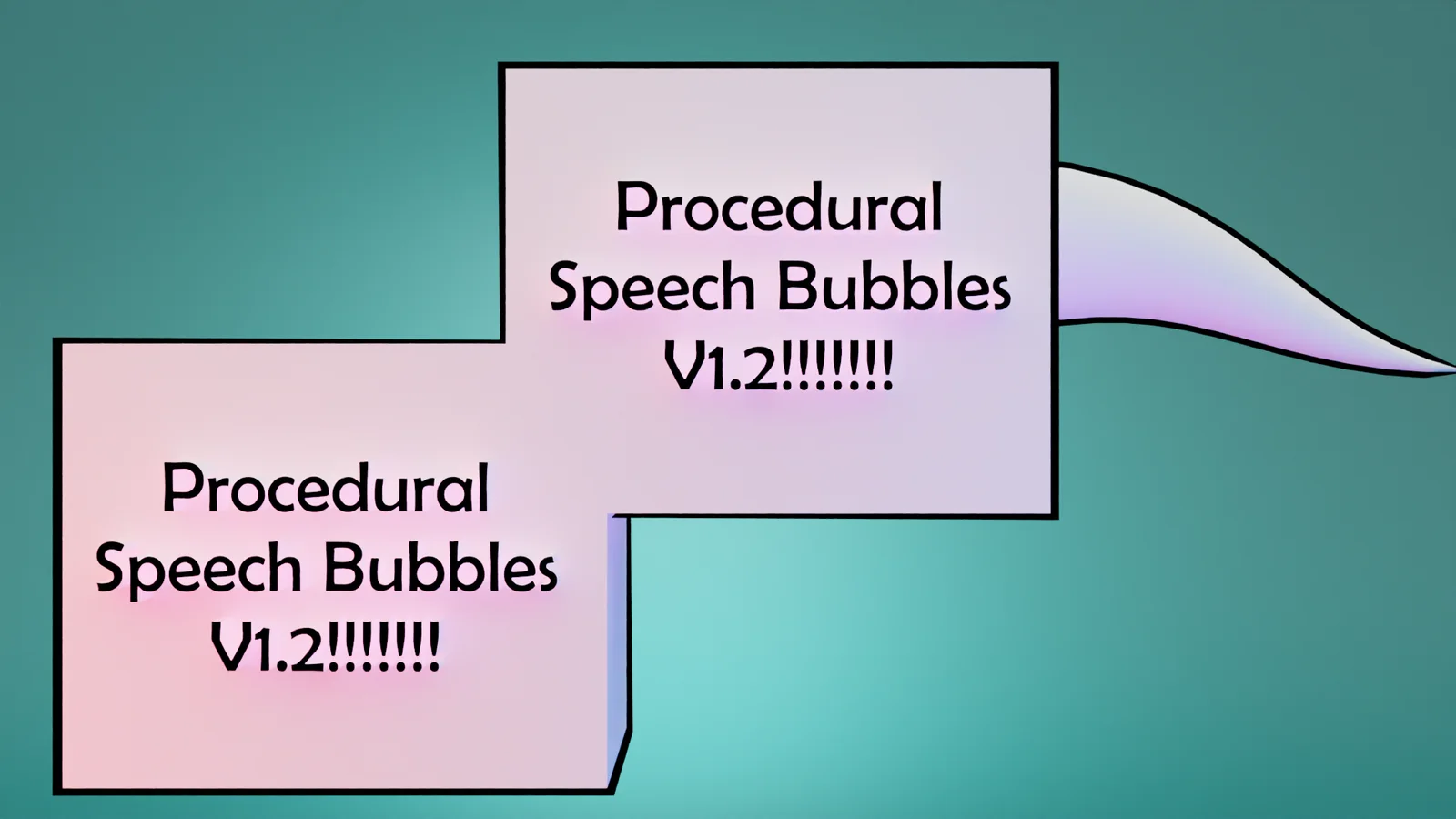 Procedural Speech Bubbles screenshot 3