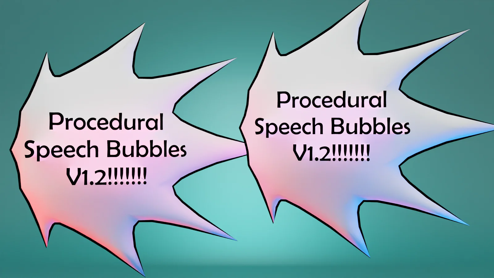 Procedural Speech Bubbles screenshot 4