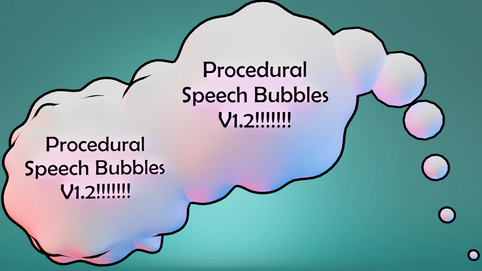 Procedural Speech Bubbles screenshot 6