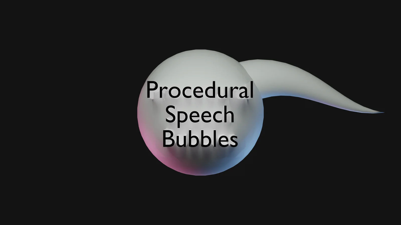 Procedural Speech Bubbles screenshot 8