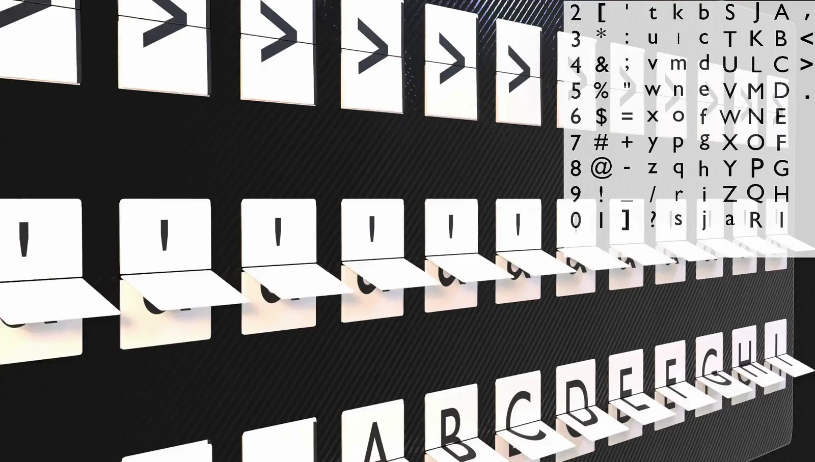 Procedural Split Flap Display screenshot 8