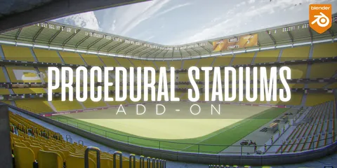 Procedural Stadiums - Blender addons
