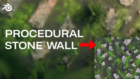 Procedural Stone Wall - Blender shaders