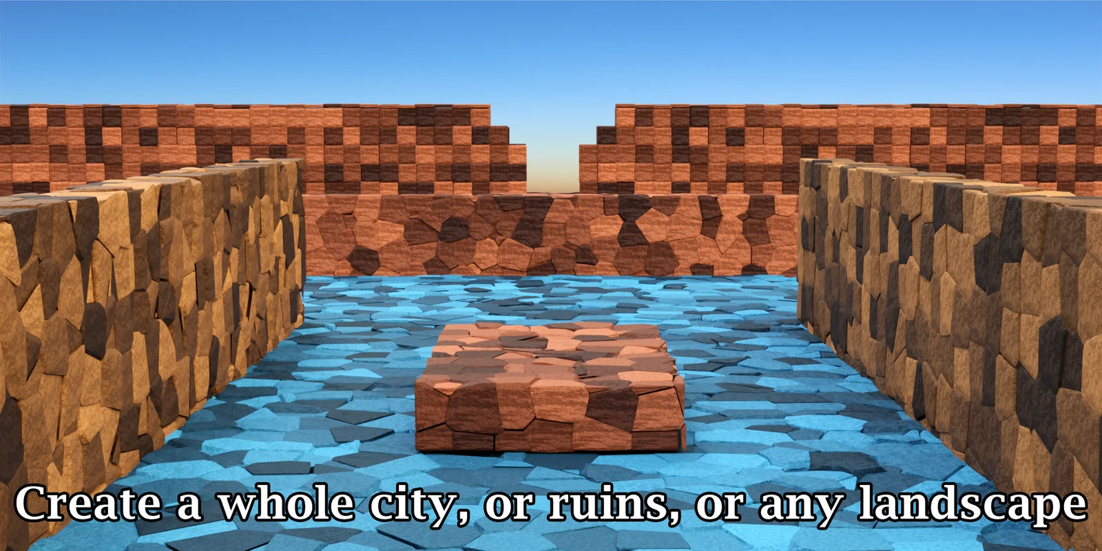 Procedural Stone Wall Generator screenshot 3