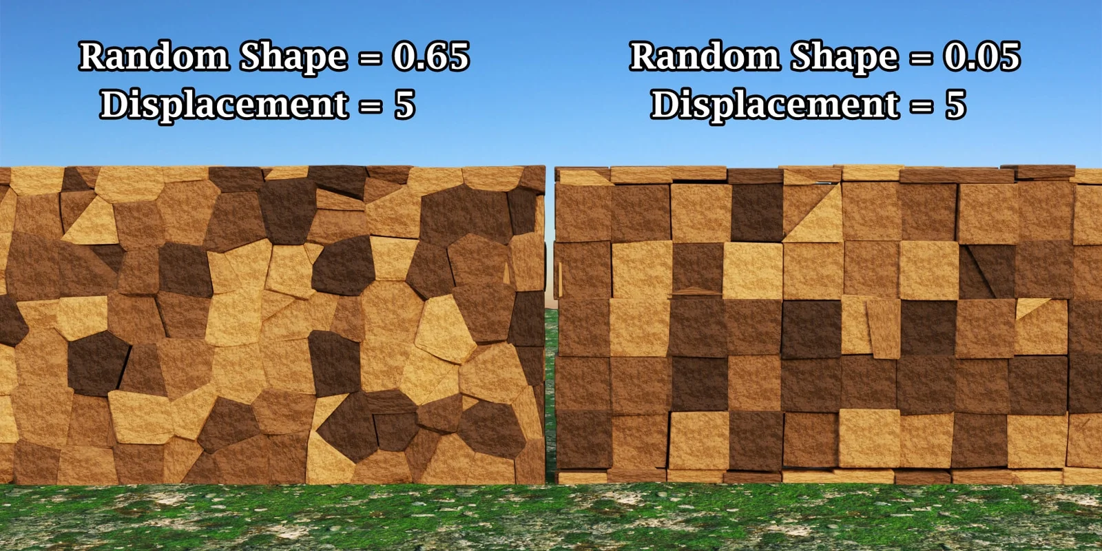 Procedural Stone Wall Generator screenshot 5