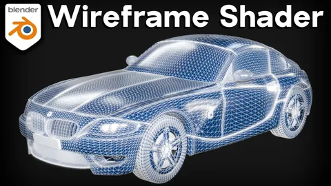 Stylized Wireframe Materials - Blender shaders