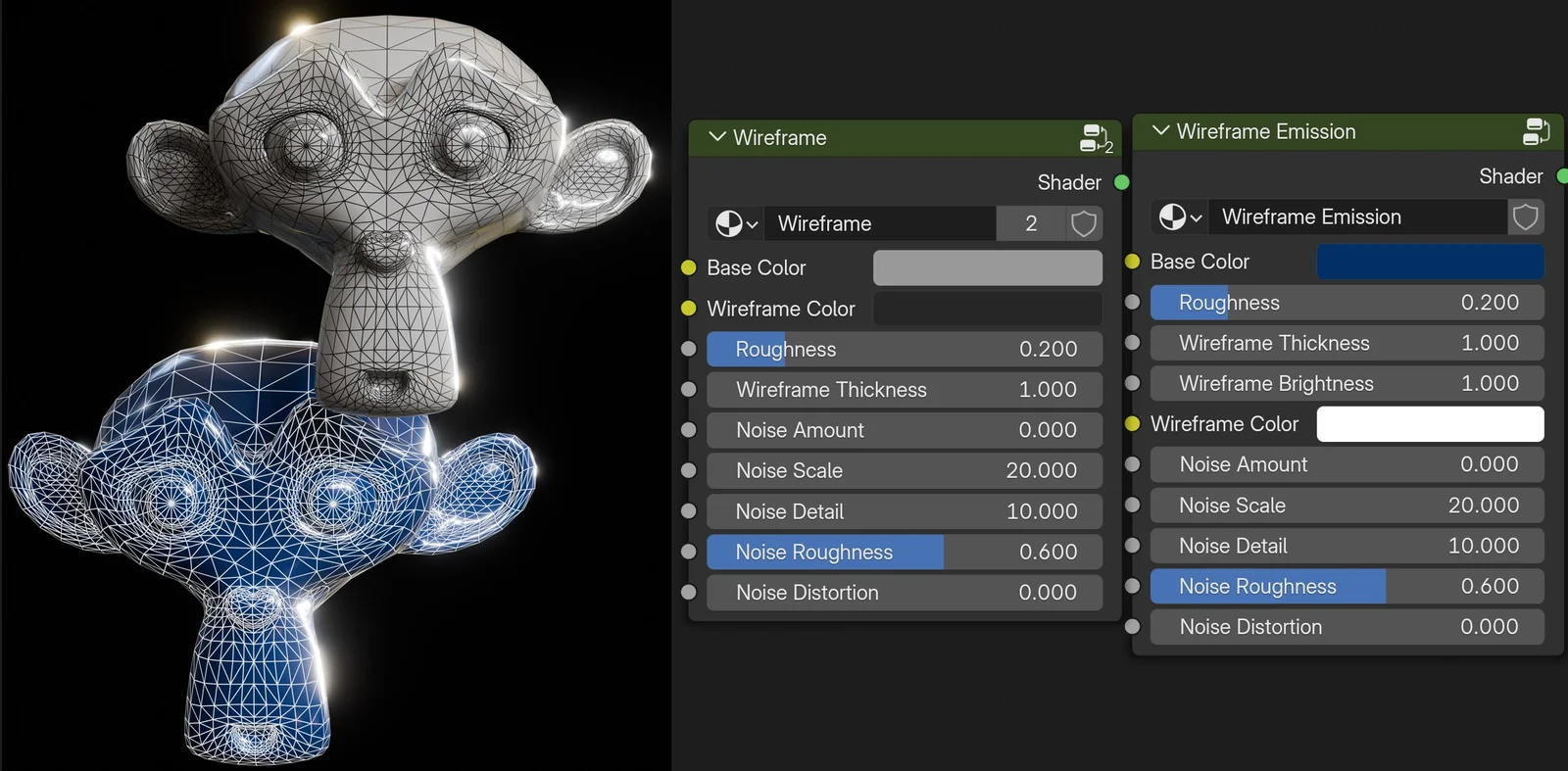 Stylized Wireframe Materials screenshot 2