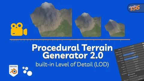 Procedural Terrain - Blender addons