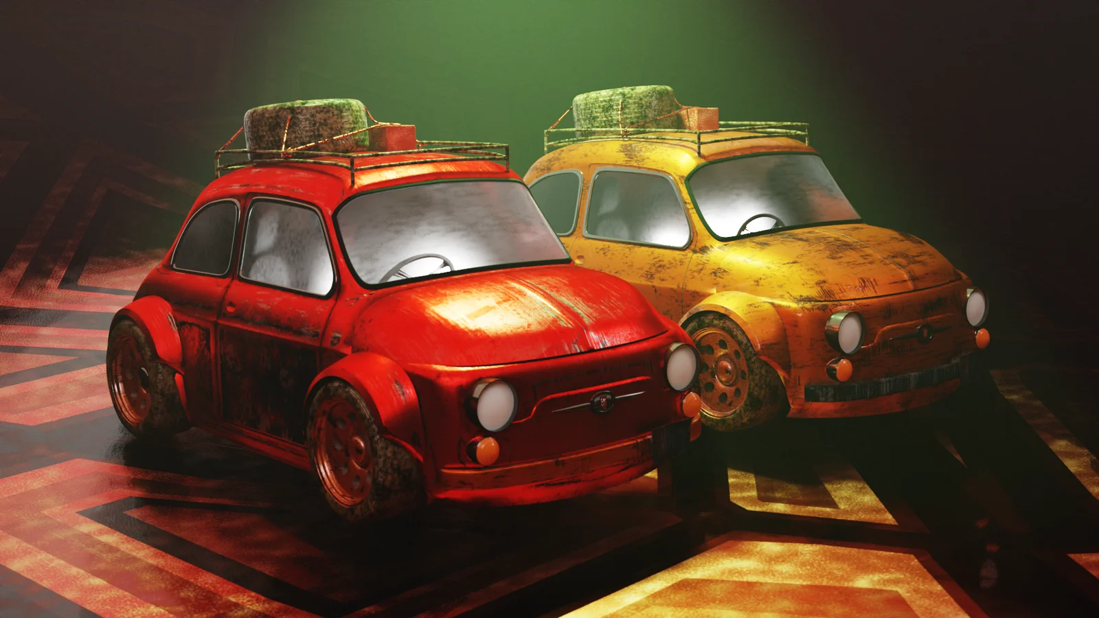 Procedural Scratched Metals screenshot 5