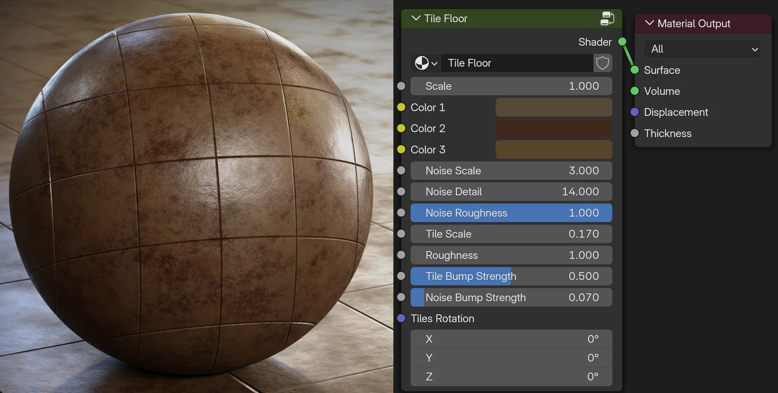 Procedural Tile Floor screenshot 2
