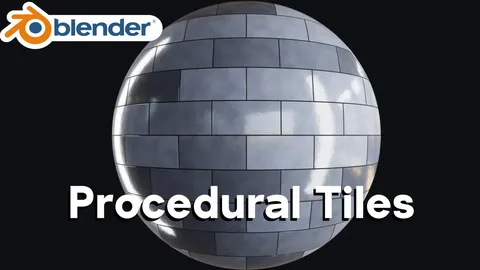 Procedural Tile Material - Blender shaders