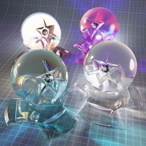 Procedural Tint Dispersion Glass - Blender shaders