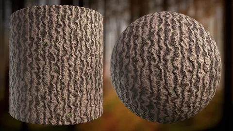 Procedural Tree Bark - Blender shaders