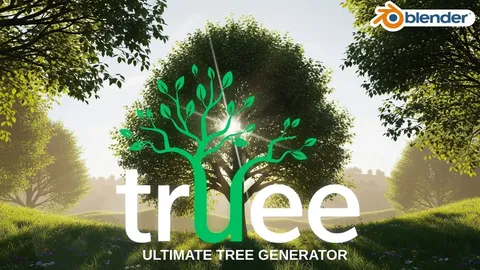 Truee Tree Generator - Blender geometry nodes