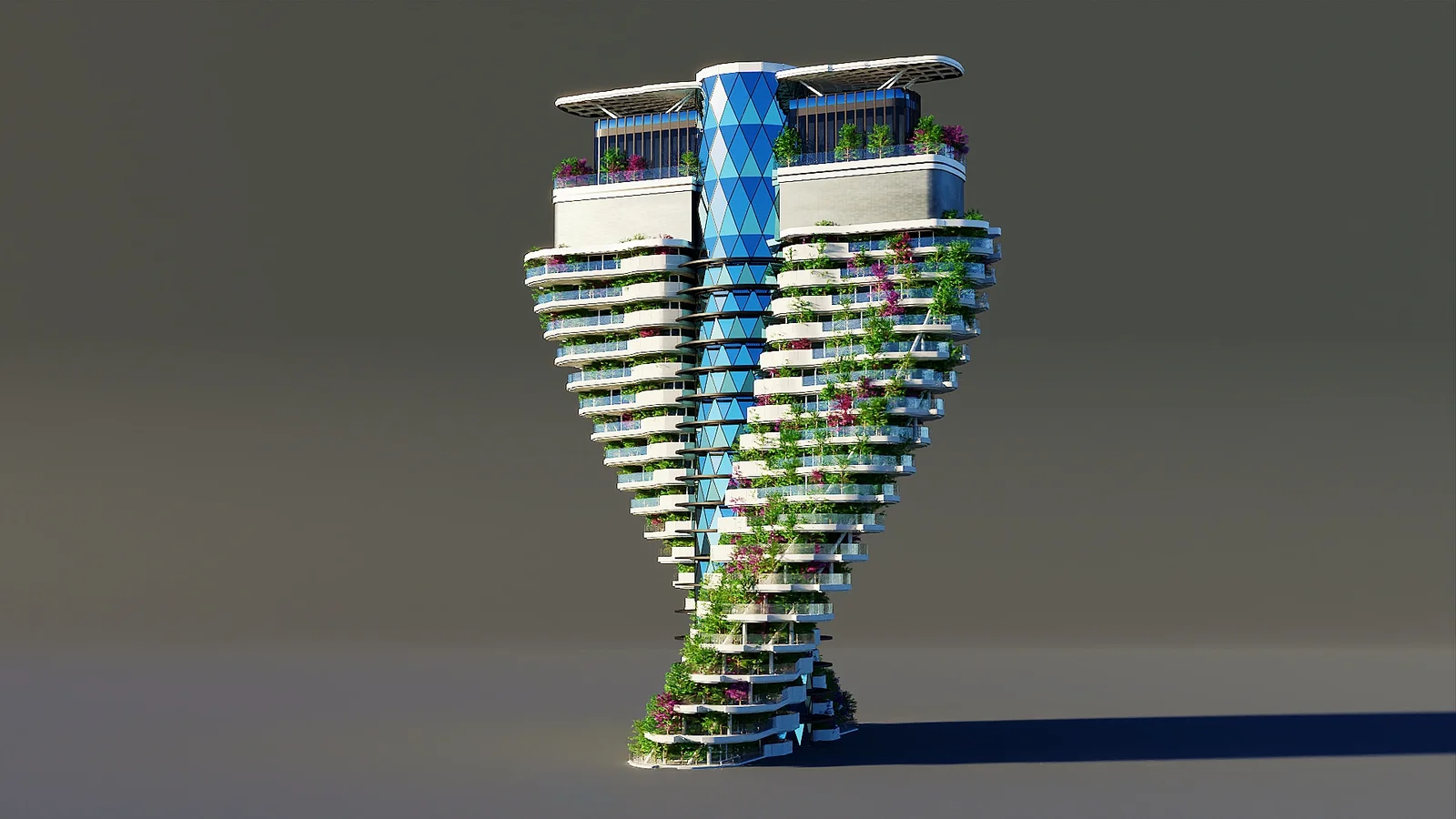 Procedural Utopian Buildings screenshot 3