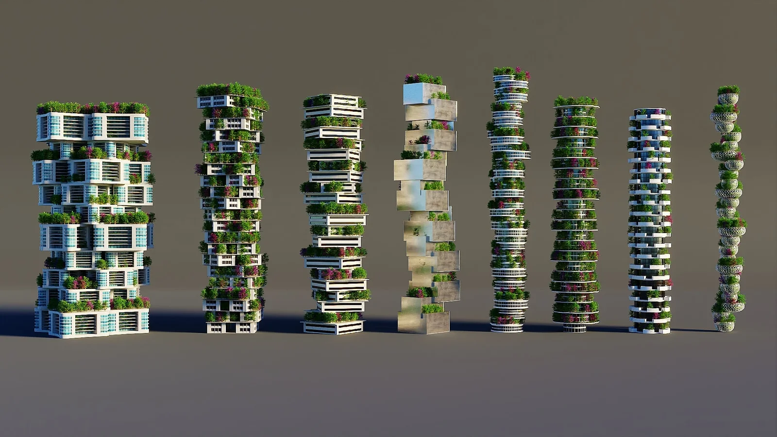 Procedural Utopian Buildings screenshot 6