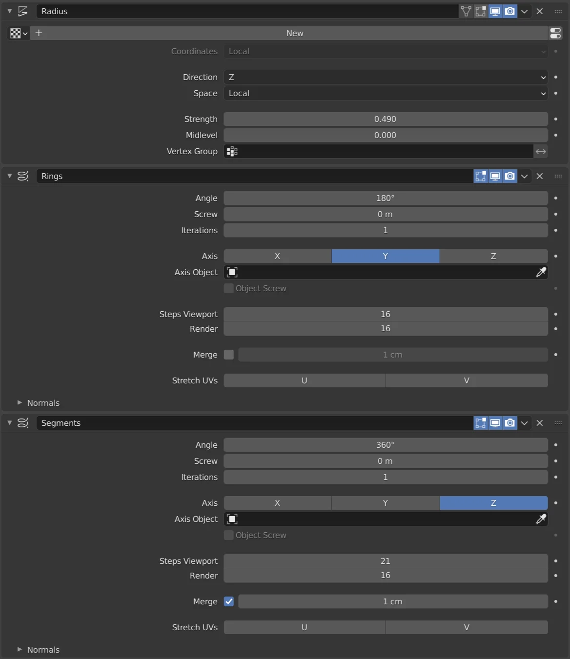 Procedural UV-Sphere screenshot 2