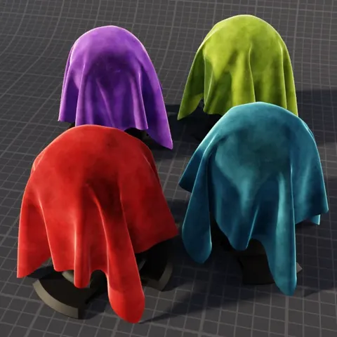 Procedural Velvet - Blender shaders