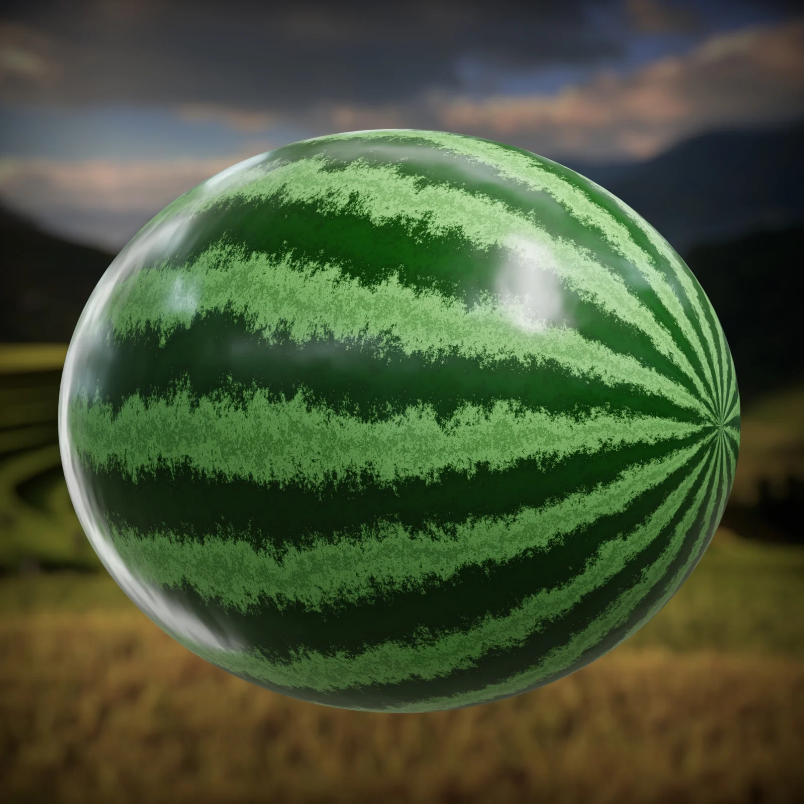 Procedural Watermelon Shader screenshot 4