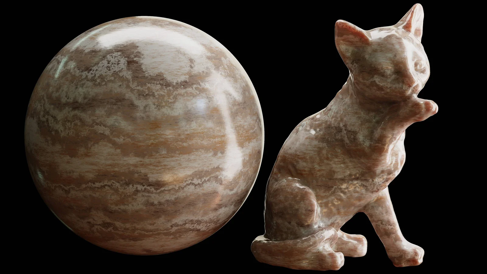 Procedural Wavy Marble screenshot 3