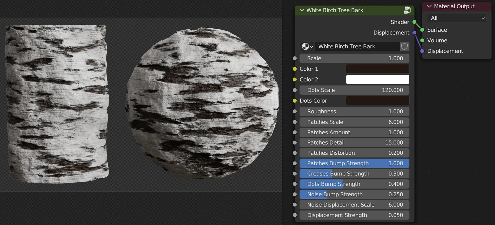 White Birch Bark screenshot 2