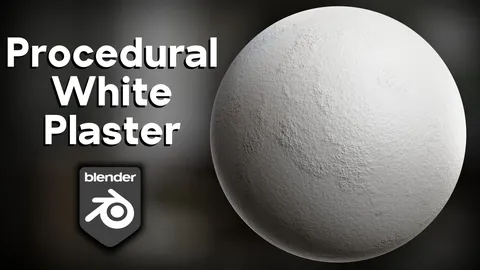 Procedural White Plaster - Blender shaders