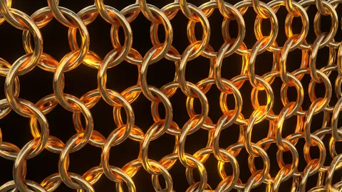 Procedural Wire Netting Type 4 - Blender geometry nodes