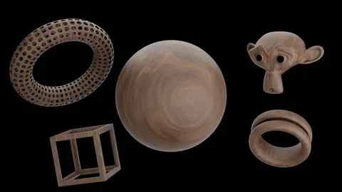 Procedural Wood - Blender shaders