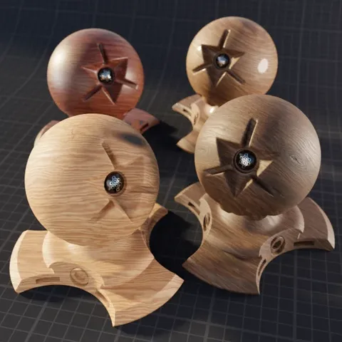 Procedural Wood Material - Blender shaders