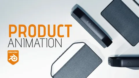Product Animation Project - Blender scenes