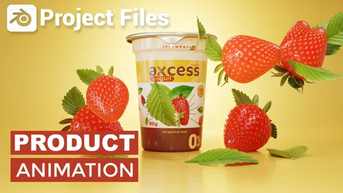 Product Animation Project File - Blender tutorials & courses