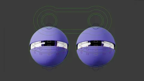 Professional Eyelid Rig - Blender 3d models