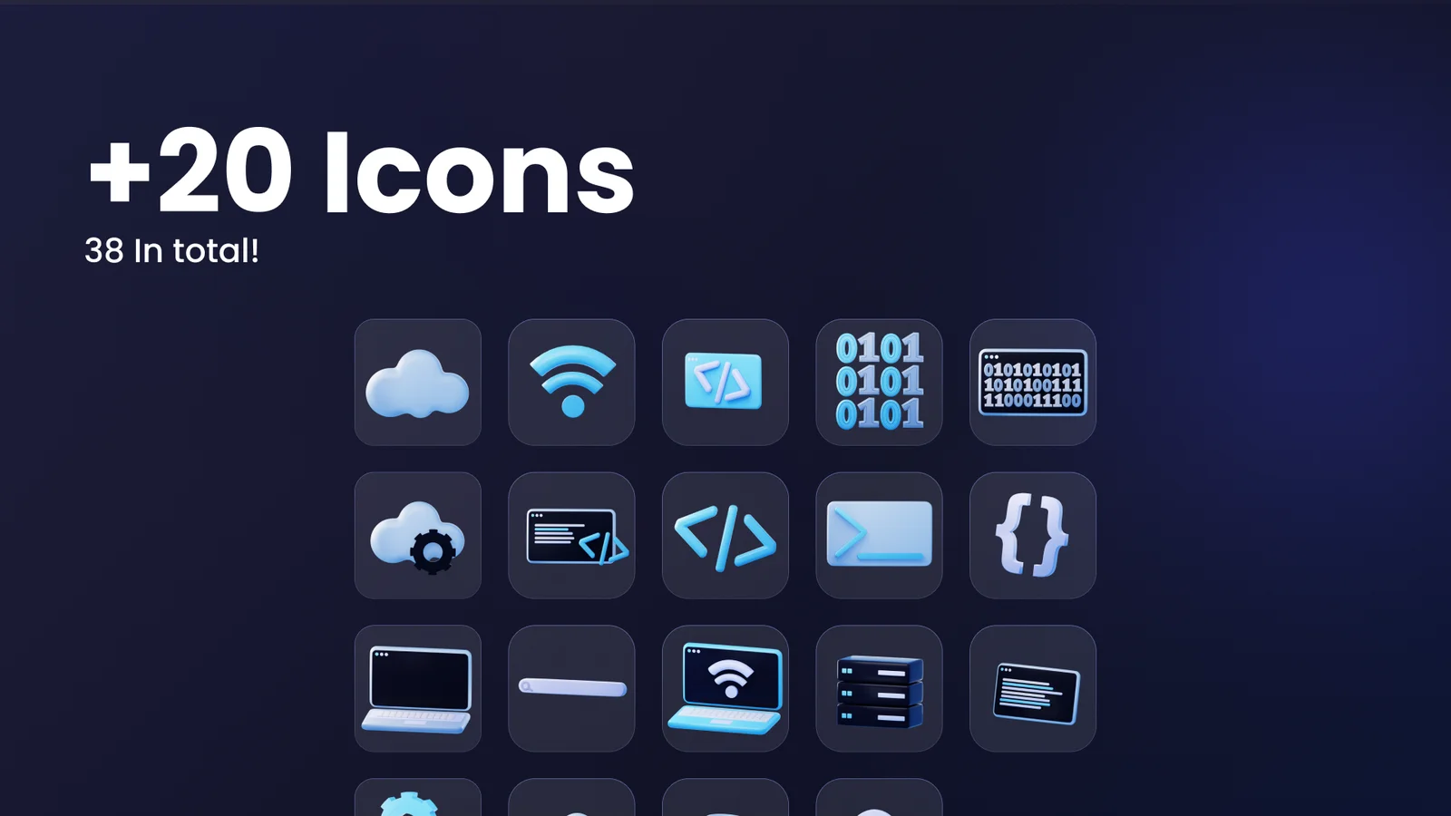 Programming 3D Icon Set screenshot 3