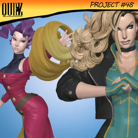 Project #48 Print Models - Blender 3d models