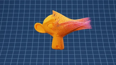 Disperse Effect - Blender geometry nodes