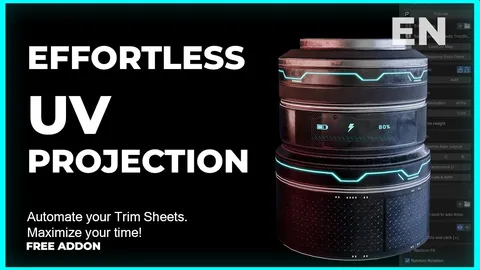 PropGon UV Trim - Blender addons