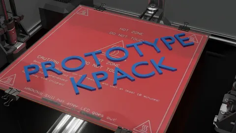 Prototype KPACK - Blender 3d models