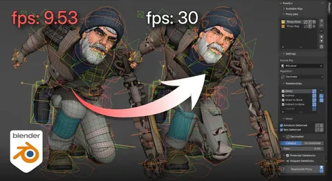 Proxify+ - Blender addons