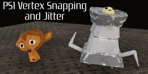 PS1 Vertex Snapping And Jitter - Blender geometry nodes