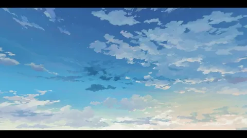 Anime Sky Background - Blender lighting & hdris