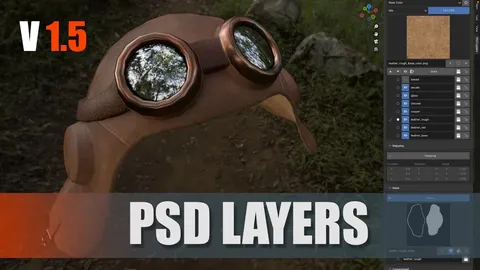 PSD-Layers - Blender addons