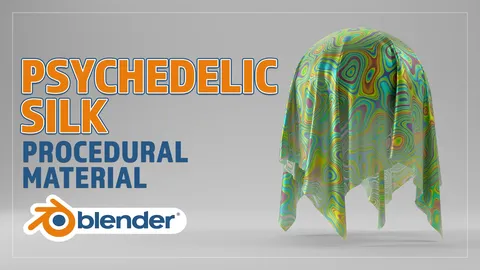Psychedelic Silk Material - Blender shaders
