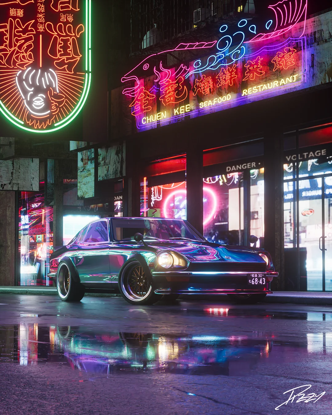 Puddle Shader for Octane screenshot 5