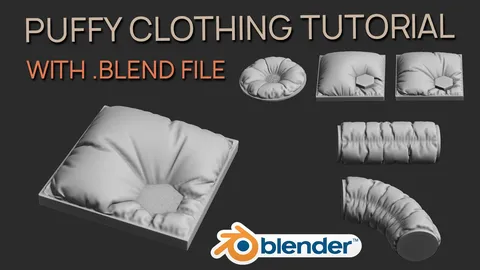 Puffy Clothing Tutorial - Blender tutorials & courses