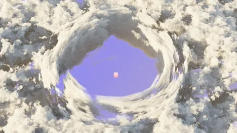 Pushable Clouds - Blender shaders